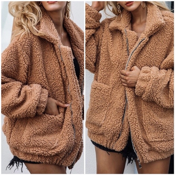 🆕LAST ONE! Dakota Zip Up Sherpa Coat - Picture 8 of 8